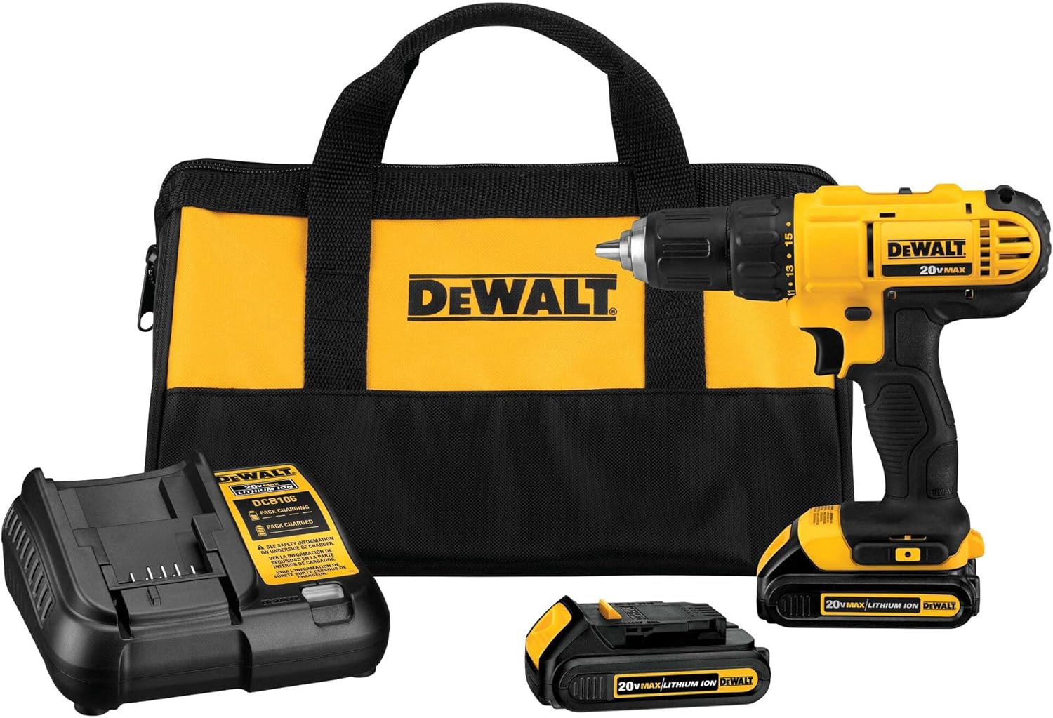 DeWalt 20V MAX Drill/Driver Kit